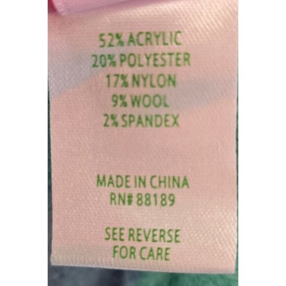 Pastel Gradient Wool blend Knit Shorts hombre blue green cottagecore fairycore - Picture 5 of 8